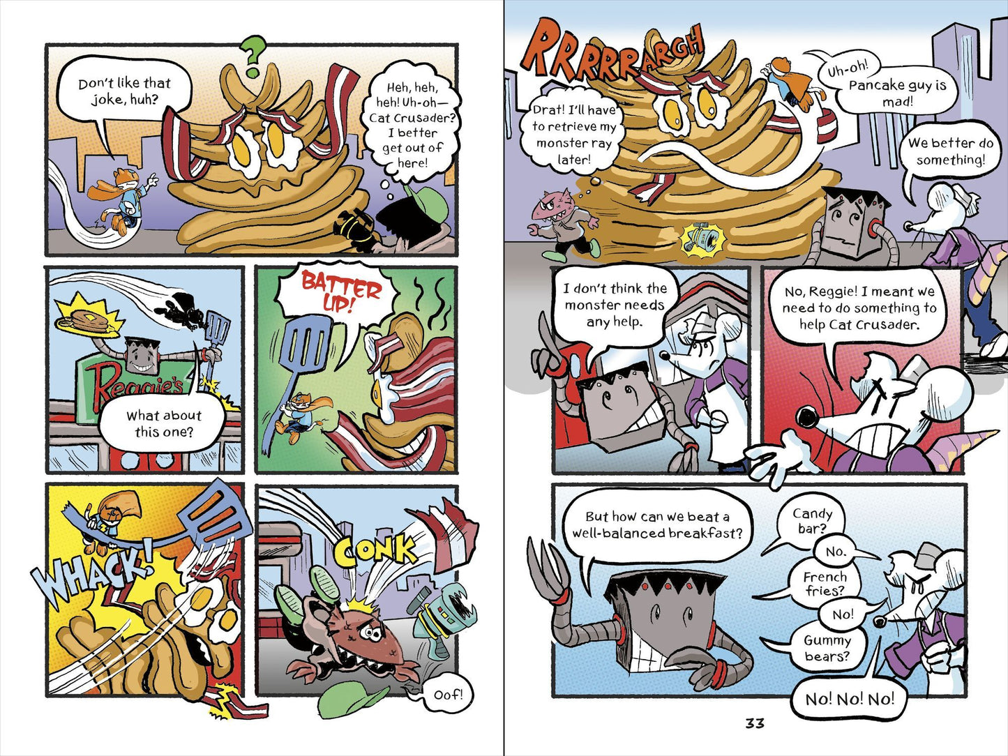 Max Meow 6: When Pancakes Go Bad (Really Bad!): (A Graphic Novel)