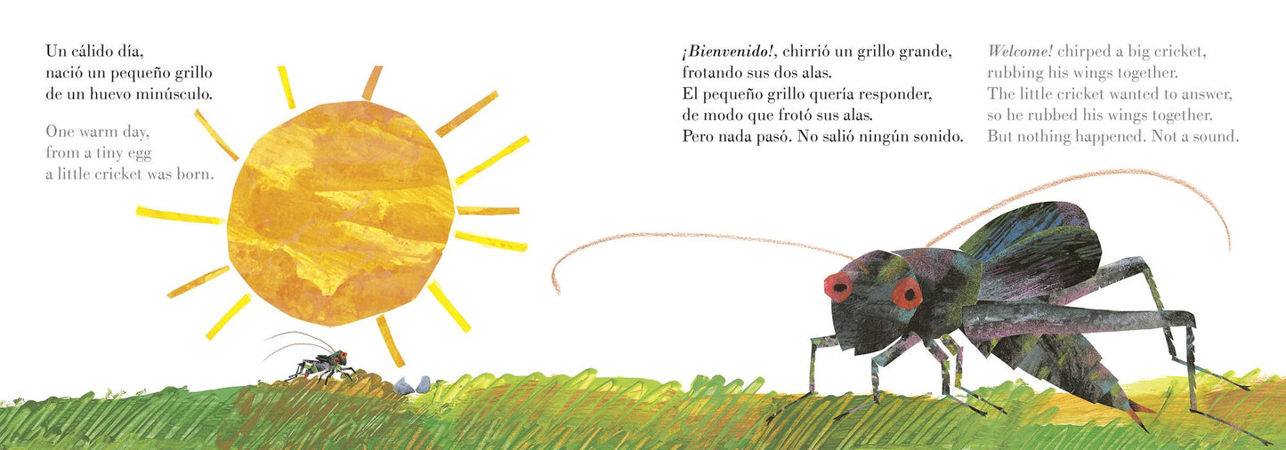 The Very Quiet Cricket / El grillo muy silencioso (Bilingual English-Spanish Edition)