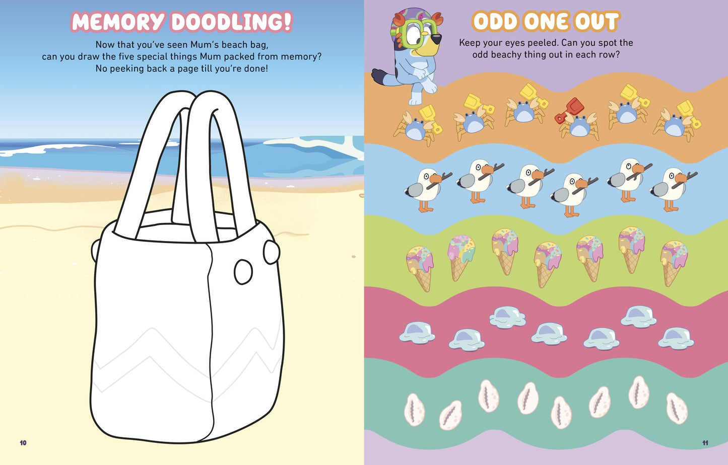 Bluey's Beach: An Activity Book