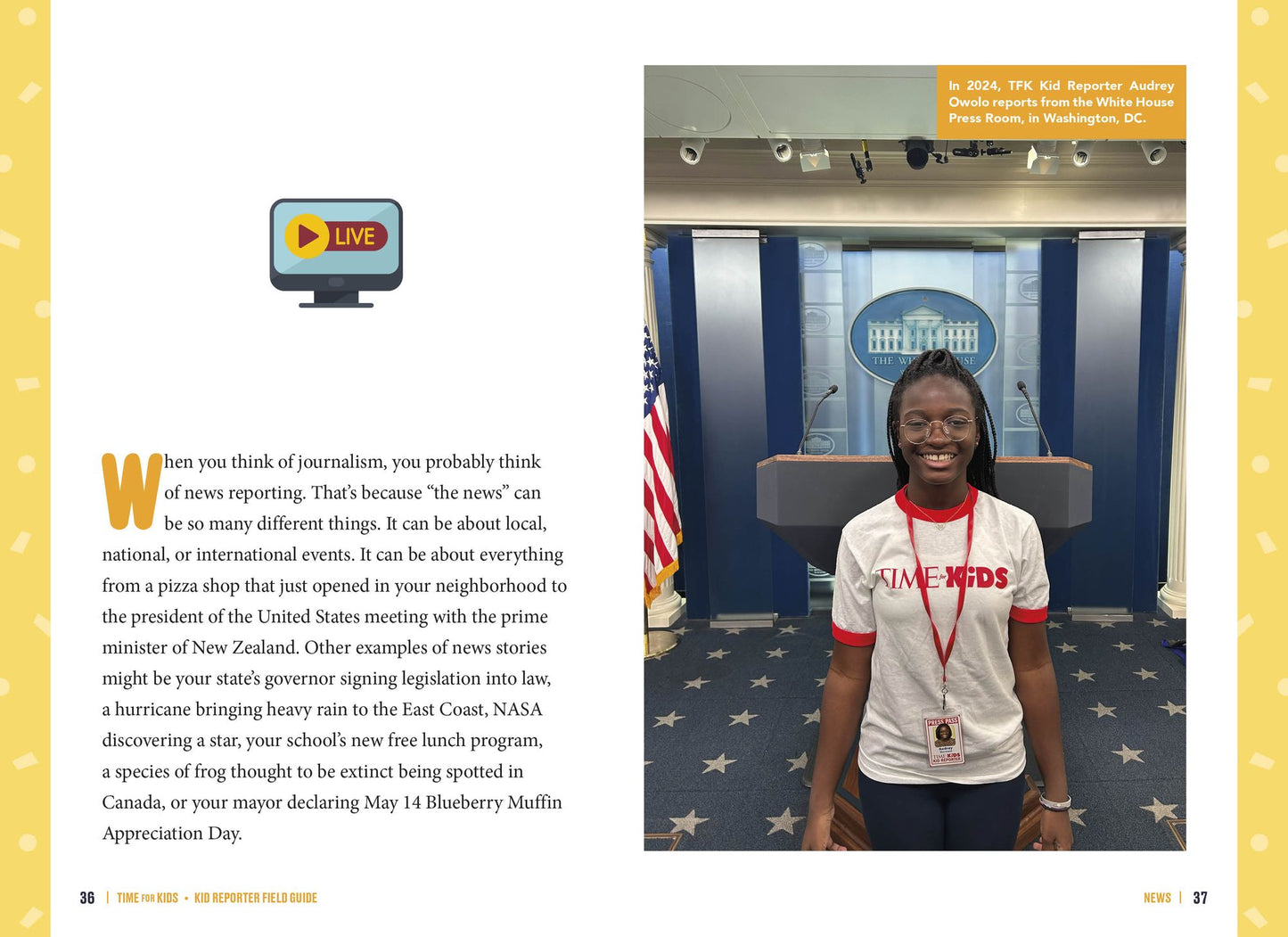 TIME for Kids: Kid Reporter Field Guide: A How-To Book for Junior Journalists