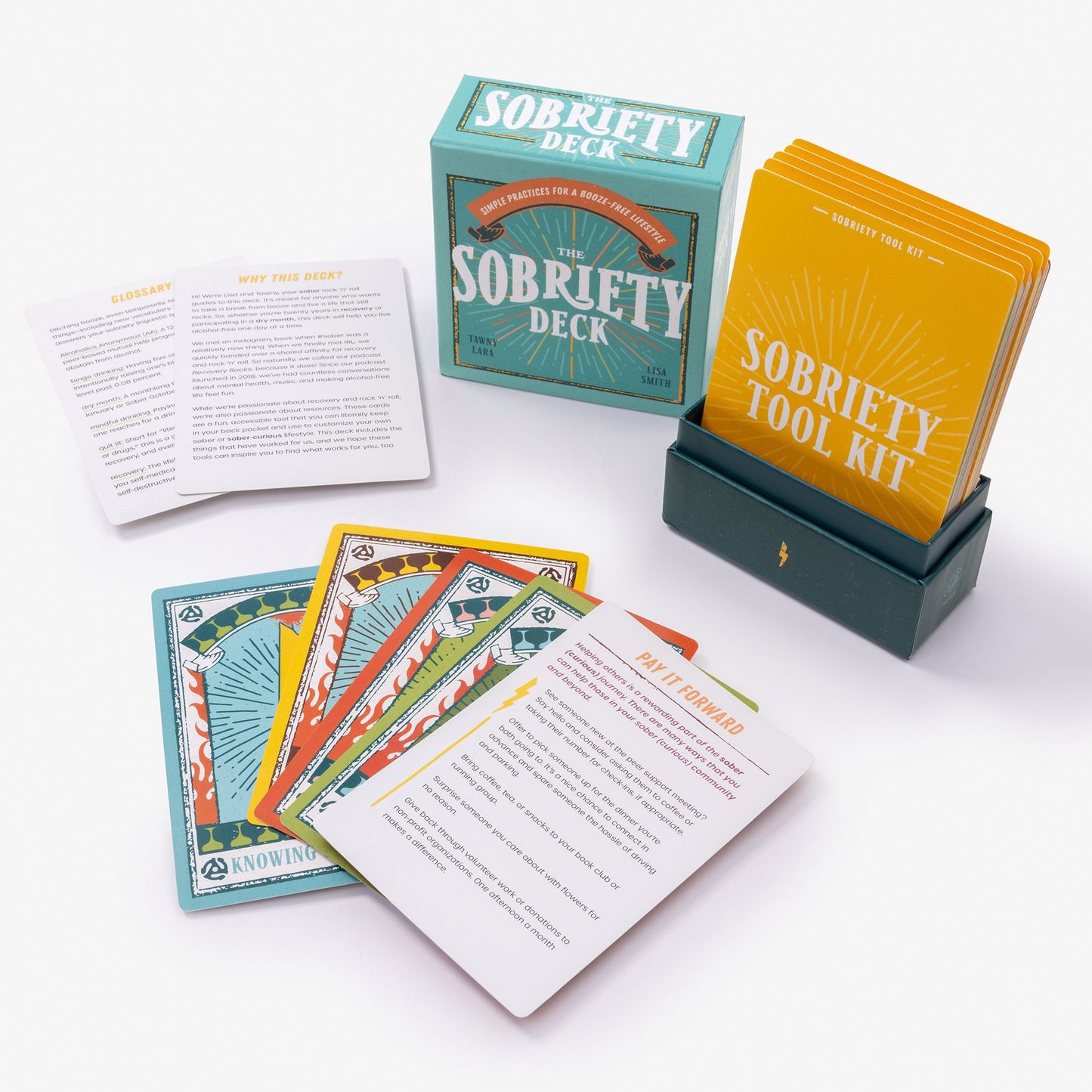 The Sobriety Deck: Simple Practices for a Booze-Free Lifestyle