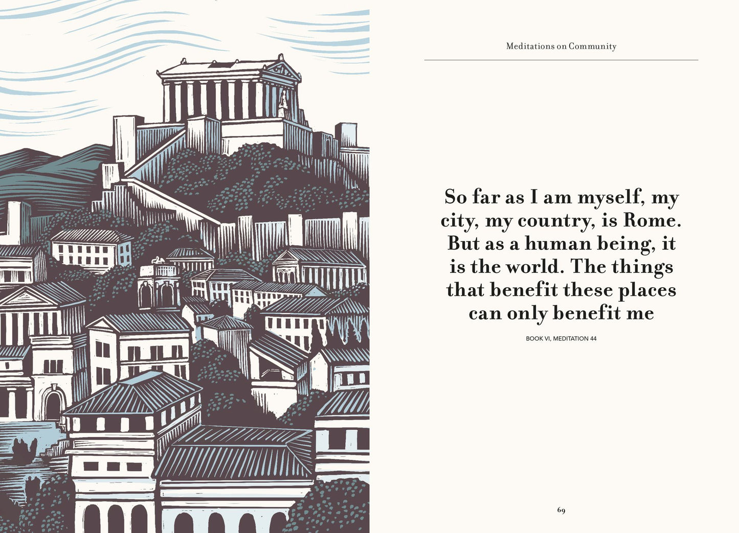 The Illustrated Meditations: Instructions for Living Stoically and in Harmony with Nature