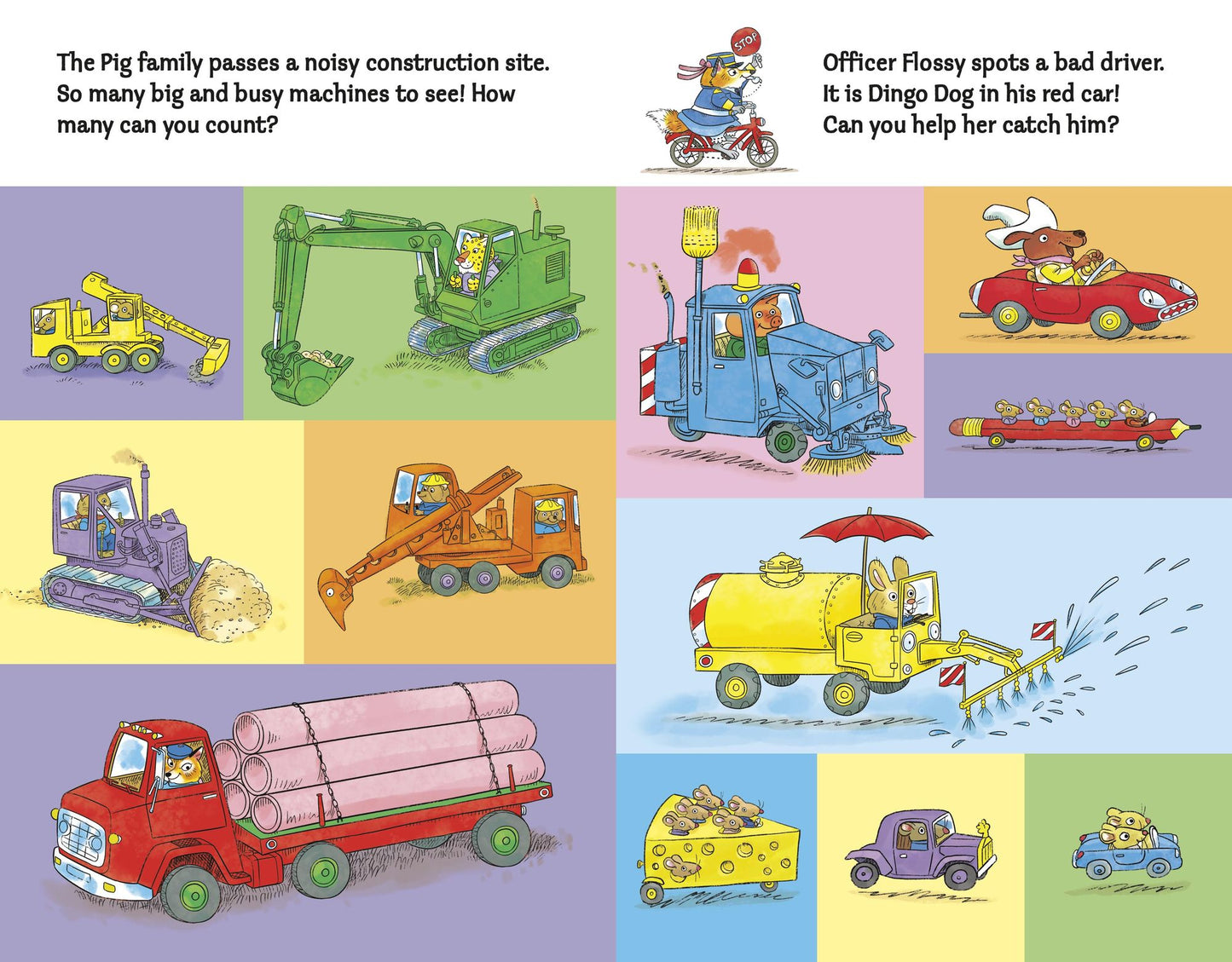 Richard Scarry's Cars and Trucks Fold-and-Find!