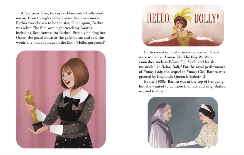 Barbra Streisand: A Little Golden Book Biography
