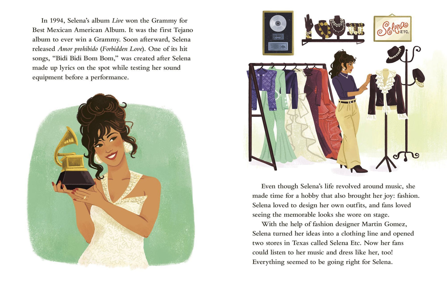 Selena: A Little Golden Book Biography