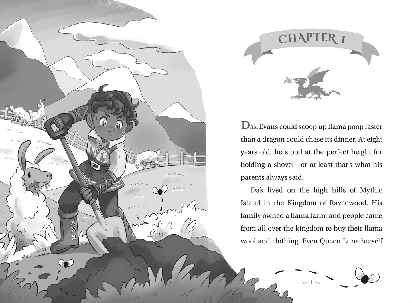 Llama Quest #1: Danger in the Dragons' Den