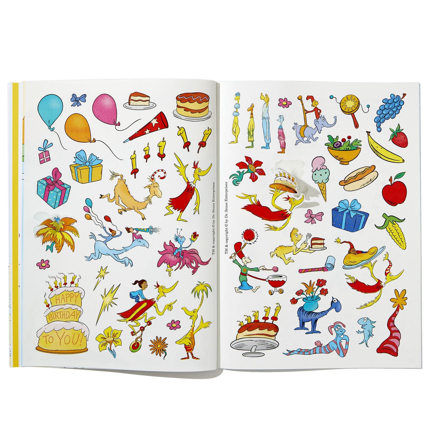 Dr. Seuss: Happy Birthday To You Sticker Activity Book