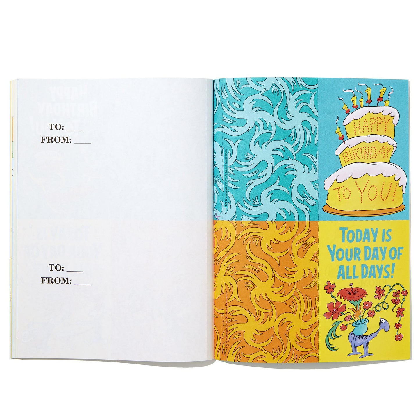 Dr. Seuss: Happy Birthday To You Sticker Activity Book