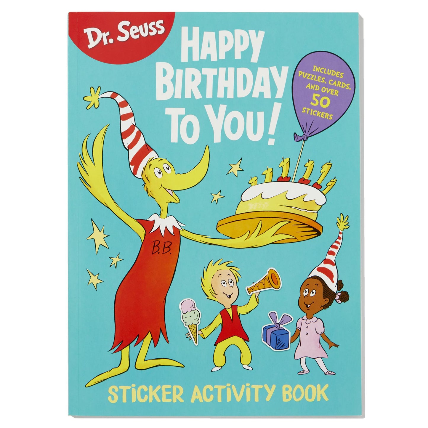 Dr. Seuss: Happy Birthday To You Sticker Activity Book