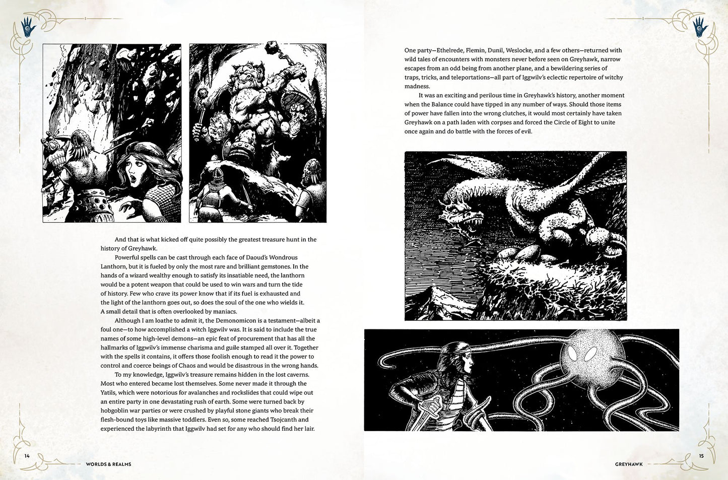 Dungeons & Dragons Worlds & Realms: Adventures from Greyhawk to Faerun and Beyond