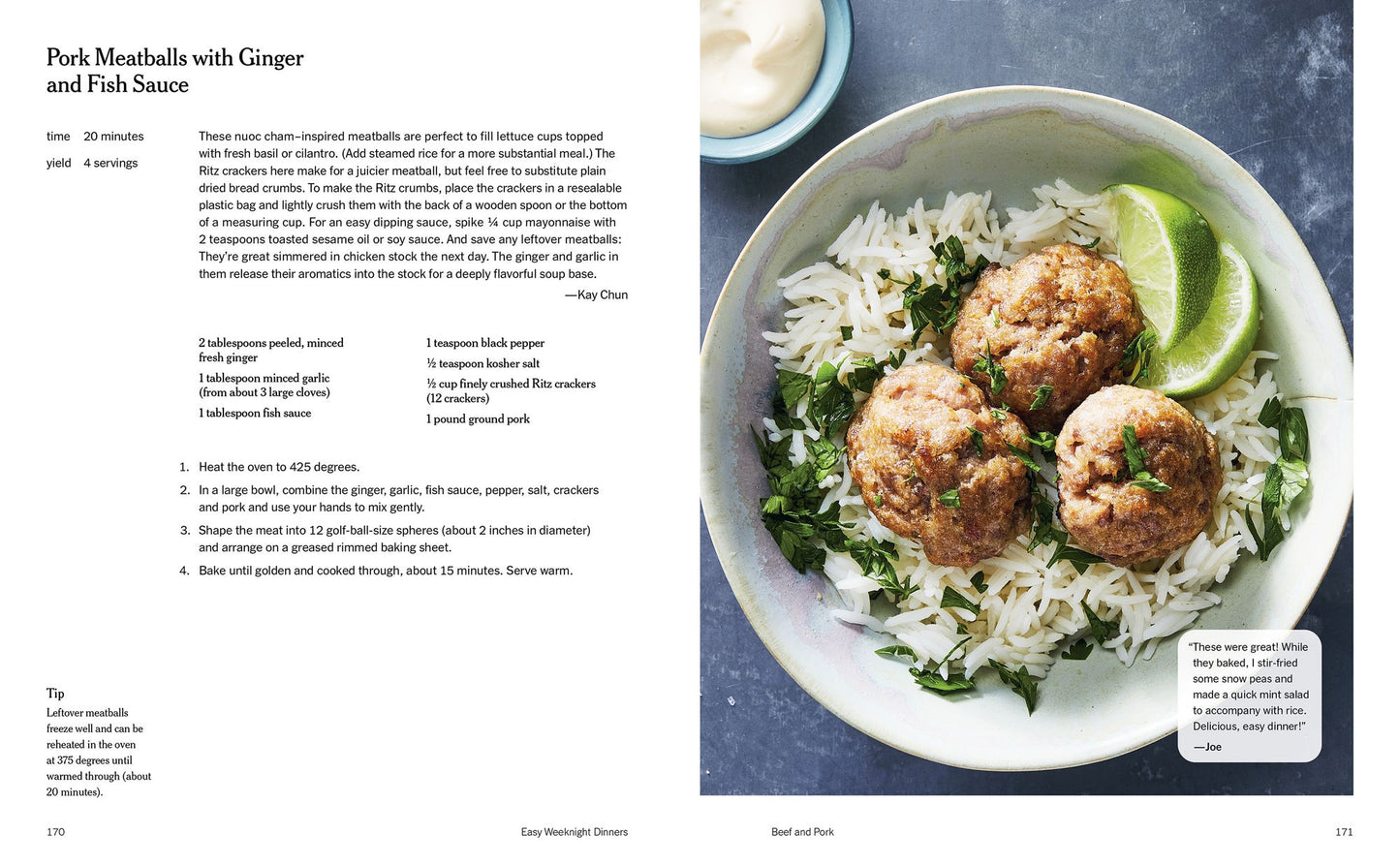 Easy Weeknight Dinners: 100 Fast, Flavor-Packed Meals for Busy People Who Still Want Something Good to Eat