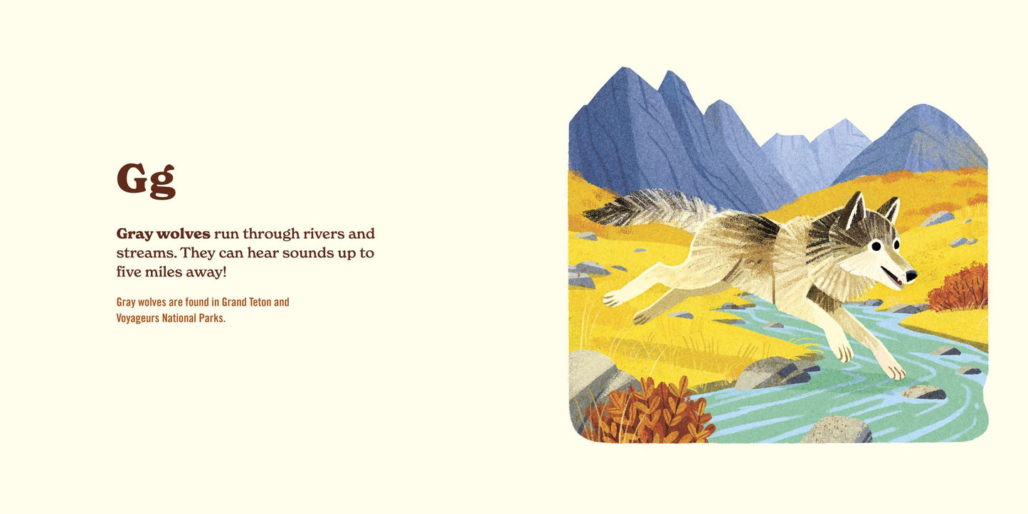 Animals of the National Parks: An Alphabet Book