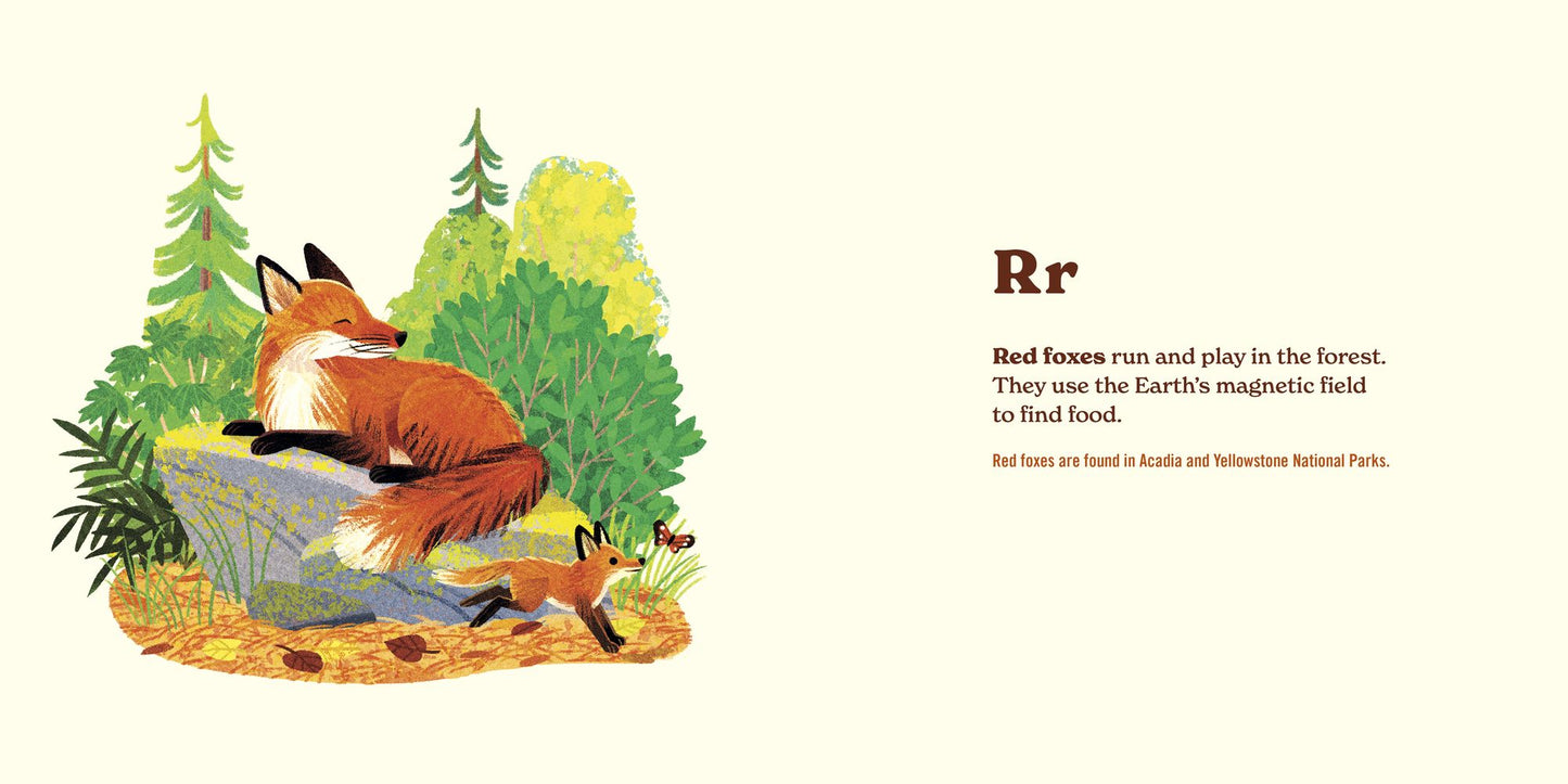 Animals of the National Parks: An Alphabet Book