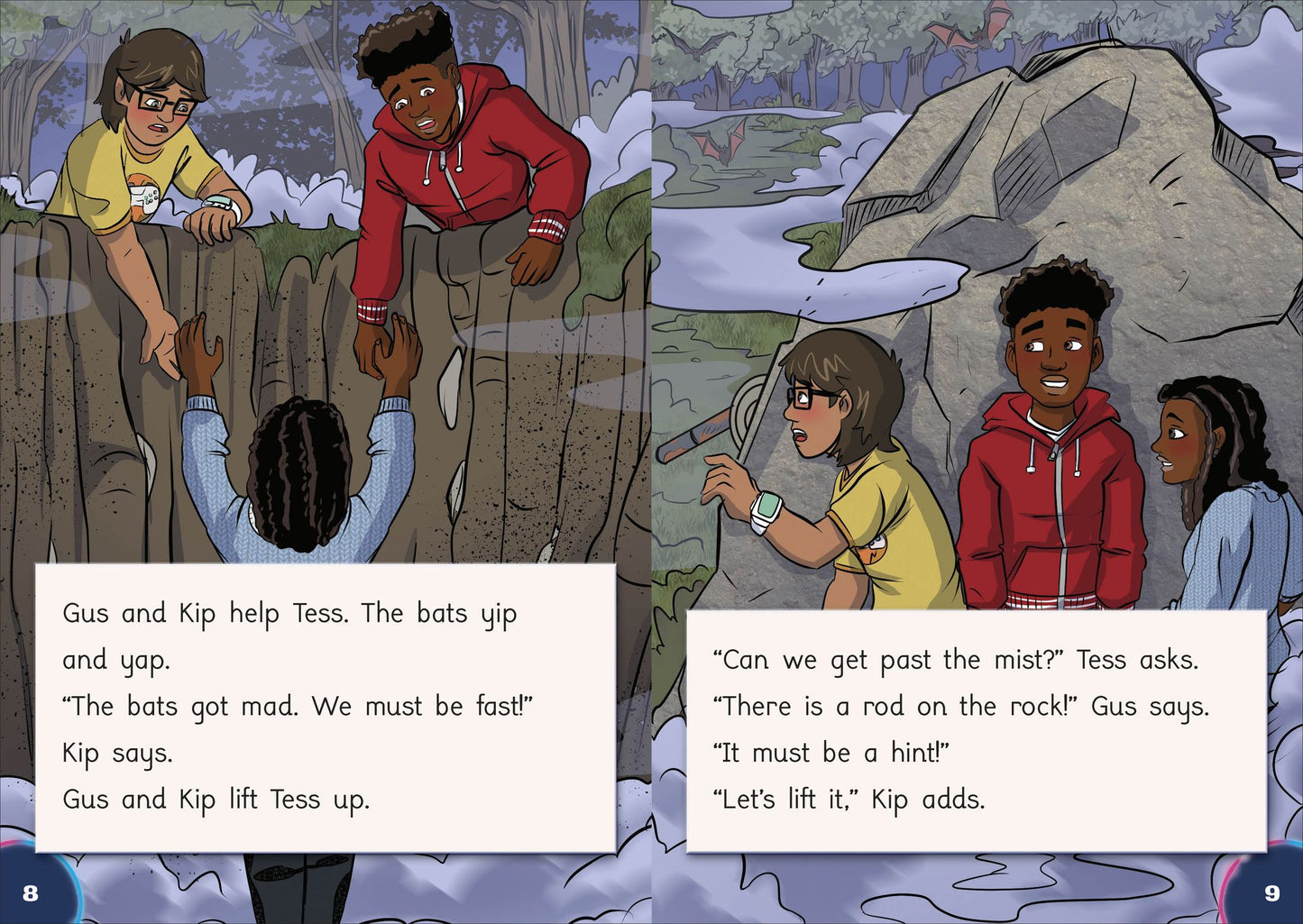 Phonic Books Get Out of the Game: Decodable Books for Older Readers (CVC, Consonant Blends and Consonant Teams)