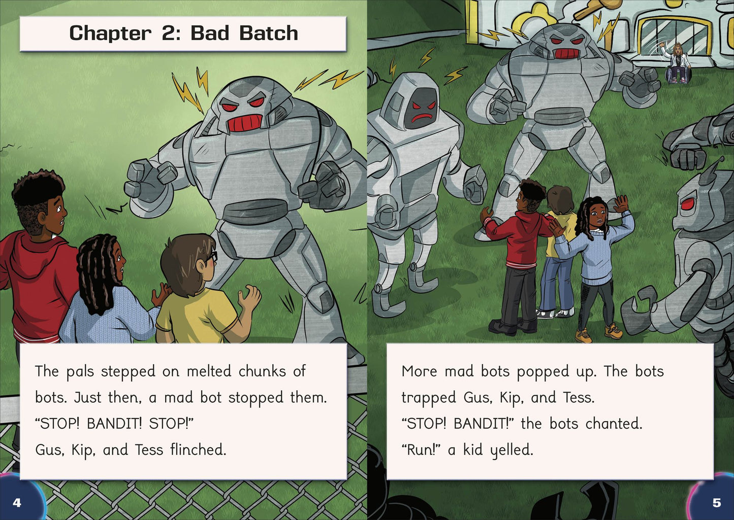 Phonic Books Get Out of the Game: Decodable Books for Older Readers (CVC, Consonant Blends and Consonant Teams)