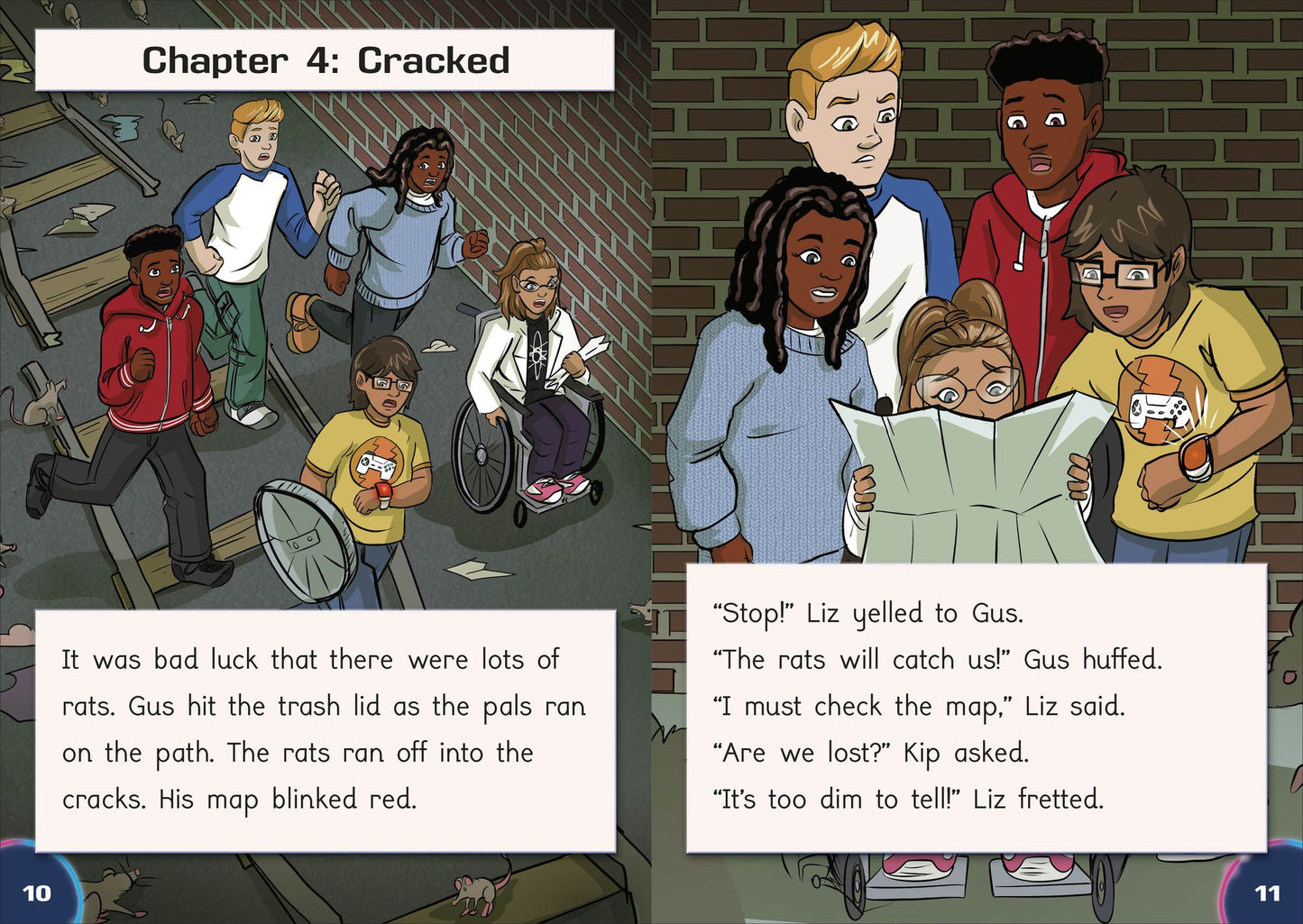 Phonic Books Get Out of the Game: Decodable Books for Older Readers (CVC, Consonant Blends and Consonant Teams)