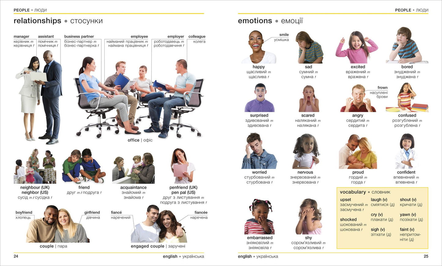 Ukrainian - English Bilingual Visual Dictionary