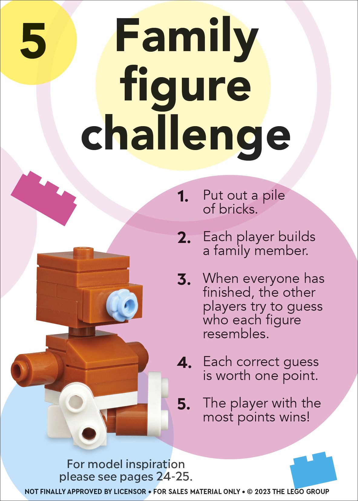 LEGO Fun Family Challenges: 50 Boredom-Busting Ideas to Build and Play