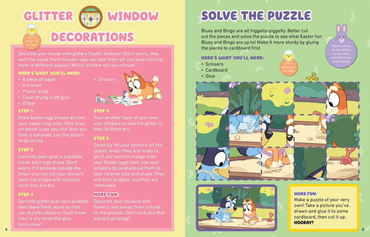 Bluey: More Easter Fun!: A Craft Book