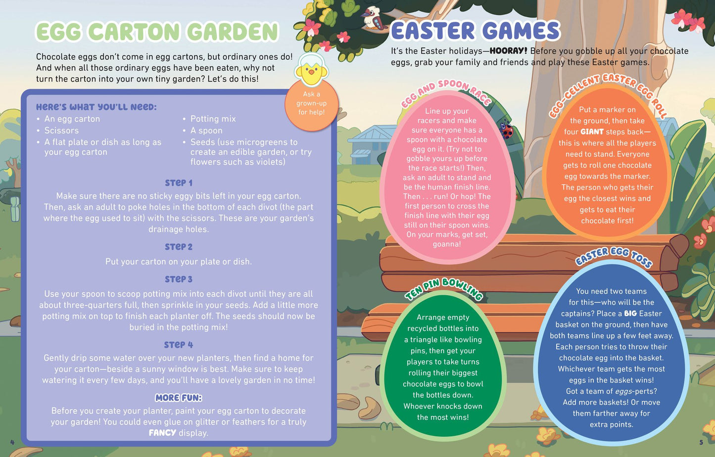 Bluey: More Easter Fun!: A Craft Book