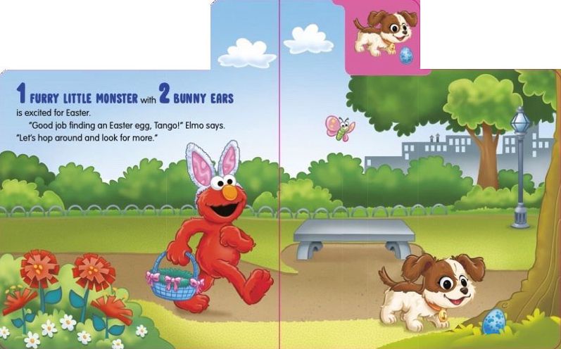 Elmo Hops to It! An Easter Counting Book (Sesame Street)
