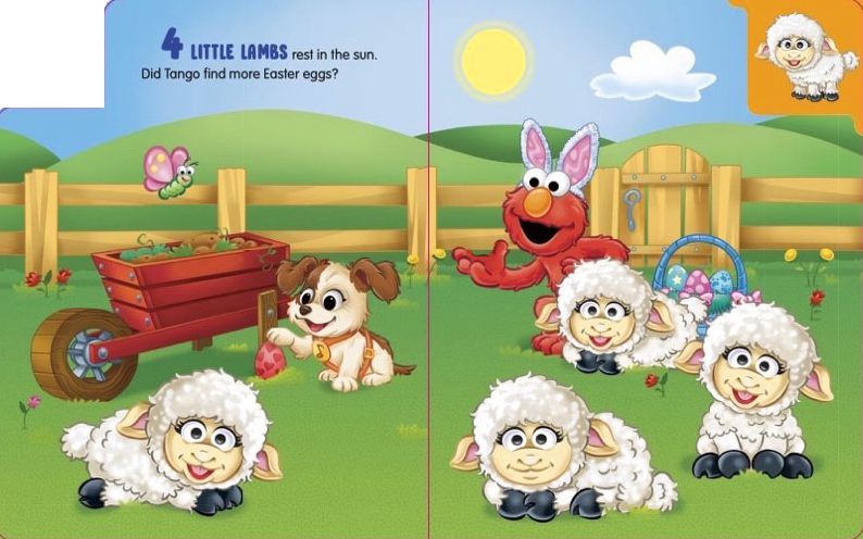 Elmo Hops to It! An Easter Counting Book (Sesame Street)