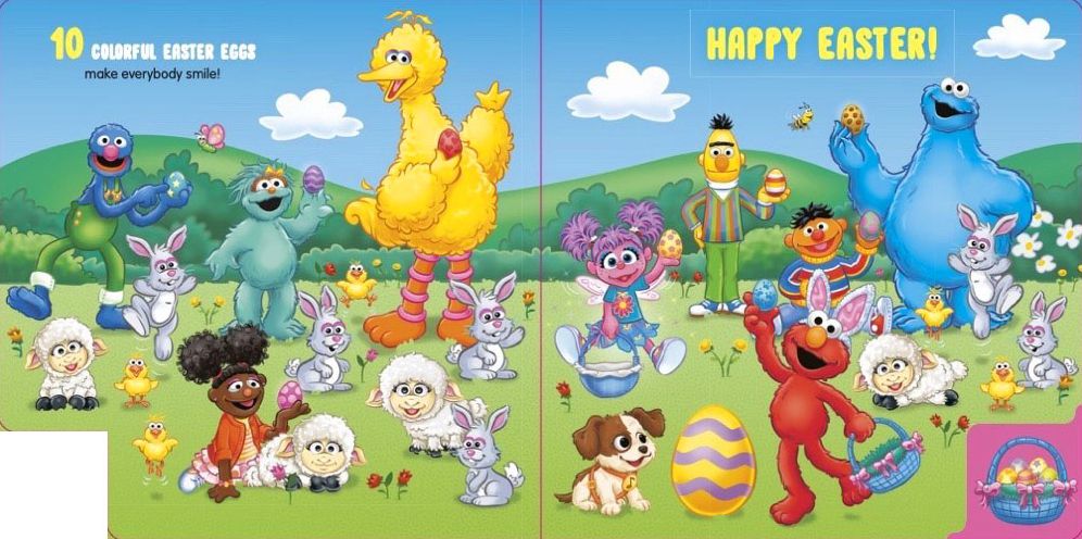 Elmo Hops to It! An Easter Counting Book (Sesame Street)