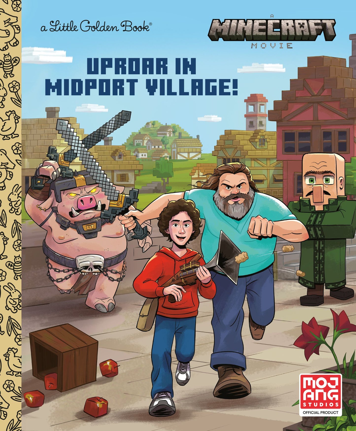 A MINECRAFT MOVIE Little Golden Book