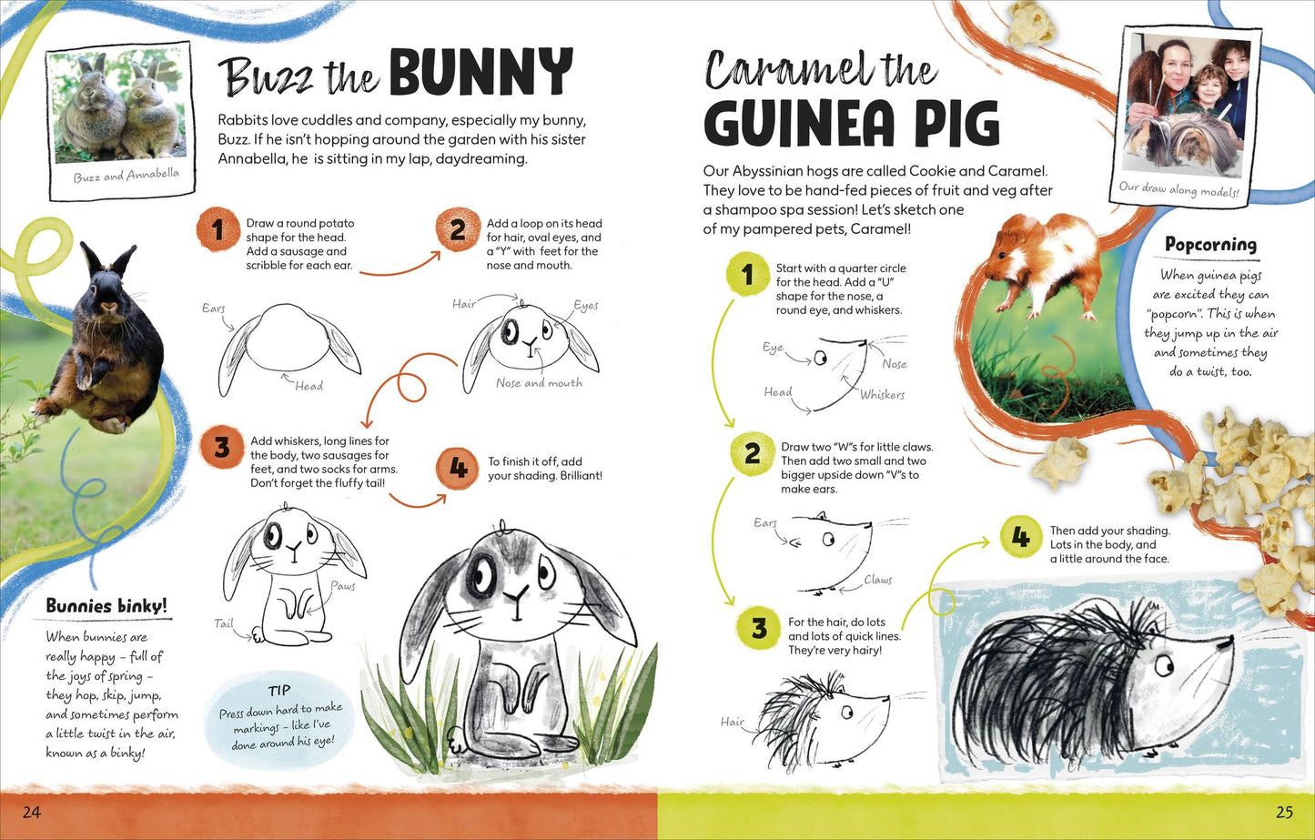 Draw Along Animals: Step-by-Step Projects for Artists of All Abilities