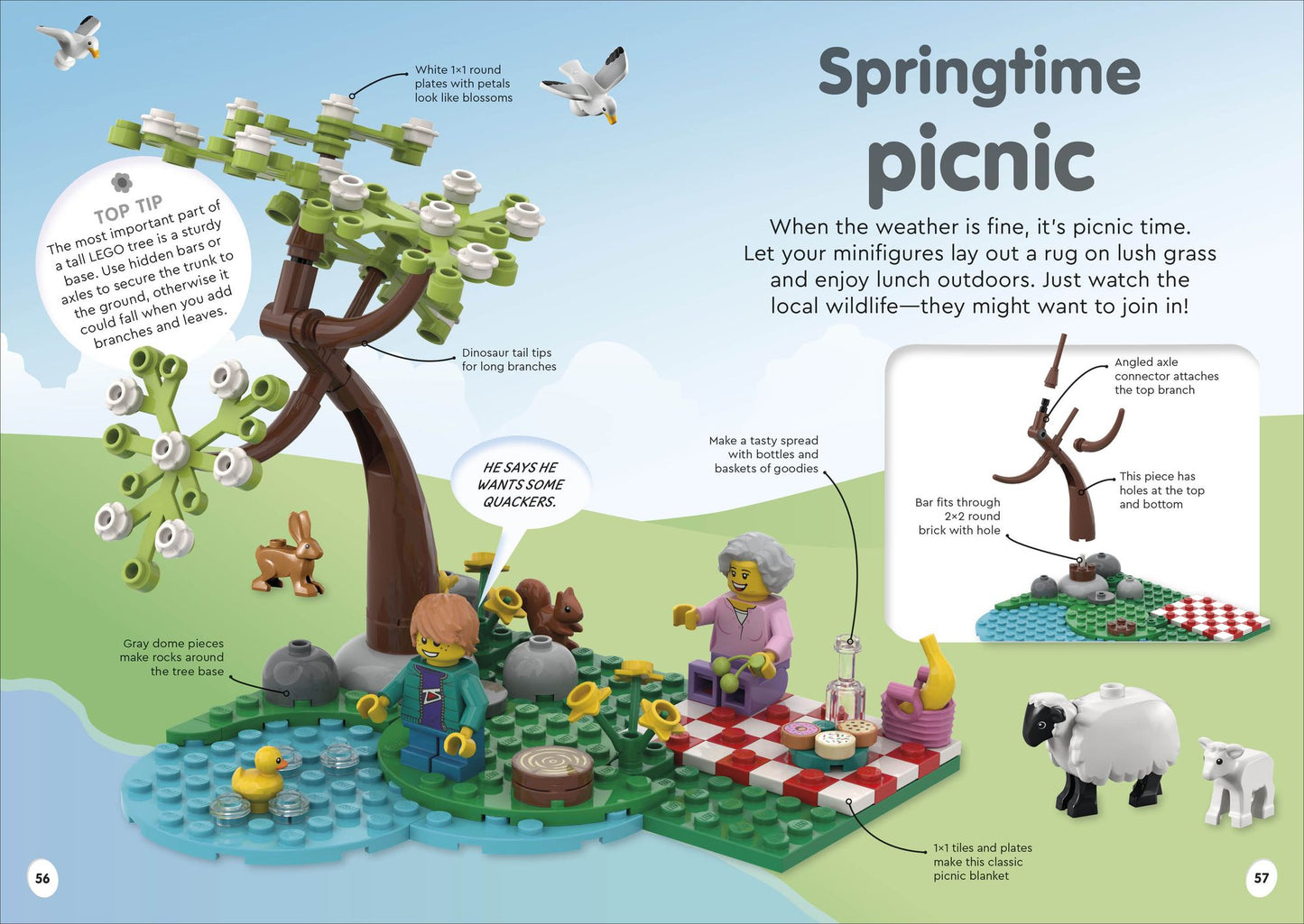 LEGO Easter Ideas: With an Exclusive LEGO Springtime Model