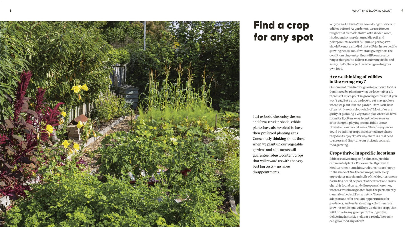 Grow Food Anywhere: How to Plant the Right Crops in the Right Places and Help Your Garden Thrive