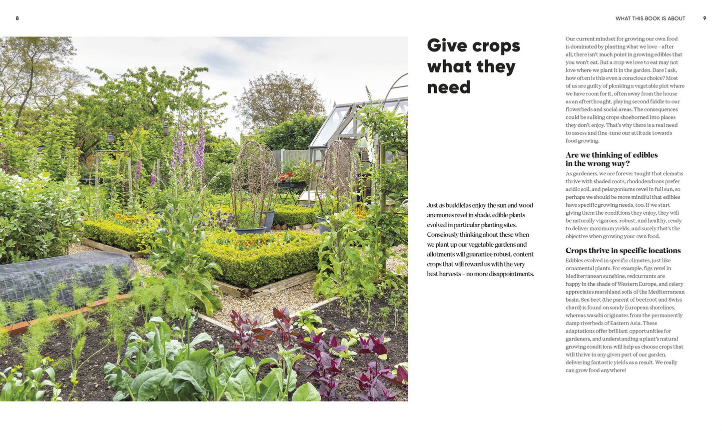 Grow Food Anywhere: How to Plant the Right Crops in the Right Places and Help Your Garden Thrive