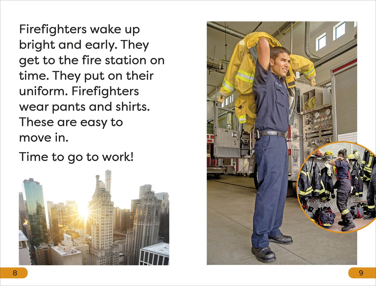 DK Super Readers Level 1 A Day in the Life of a Firefighter