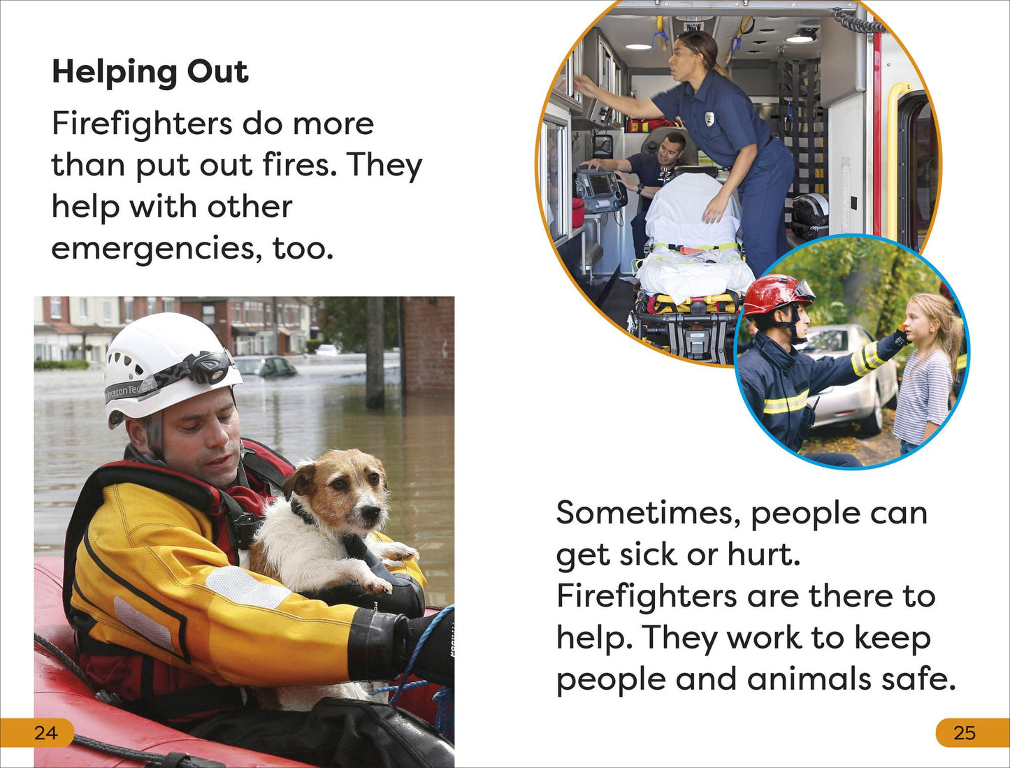 DK Super Readers Level 1 A Day in the Life of a Firefighter
