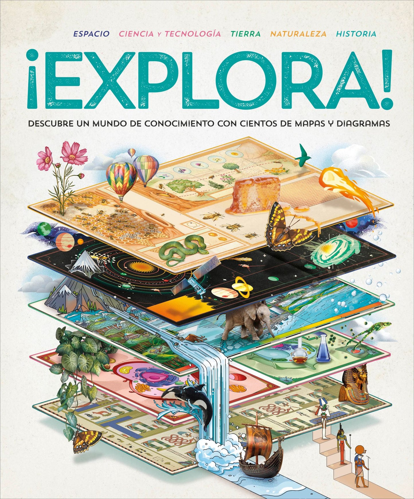 ¡Explora! (Explore): Descubre un mundo de conocimiento con cientos de mapas y diagramas