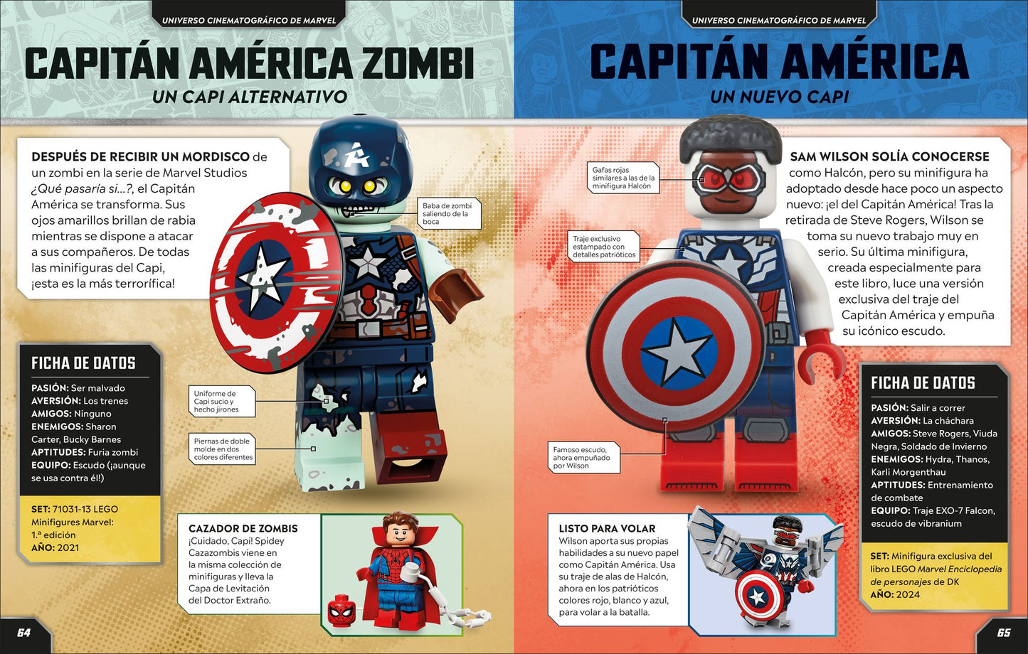 LEGO Marvel Enciclopedia de personajes (Character Encyclopedia): Con una minifigura exclusiva de LEGO Marvel