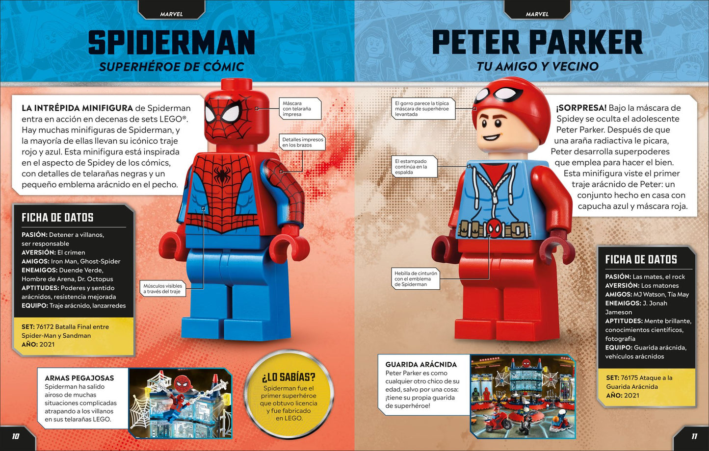 LEGO Marvel Enciclopedia de personajes (Character Encyclopedia): Con una minifigura exclusiva de LEGO Marvel