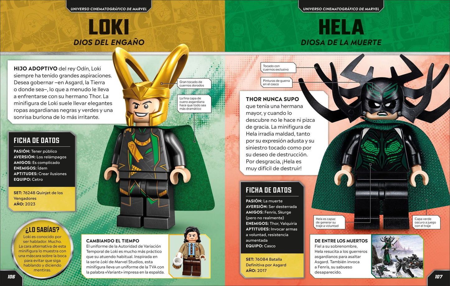 LEGO Marvel Enciclopedia de personajes (Character Encyclopedia): Con una minifigura exclusiva de LEGO Marvel