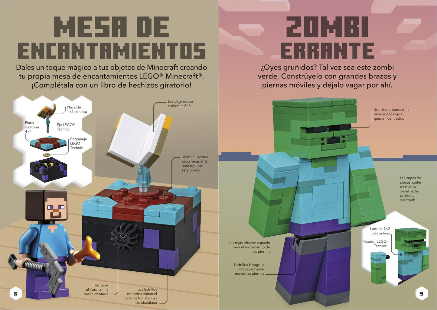 Lego Minecraft Ideas Para Construir: Incluye Un Modelo Lego Exclusivo