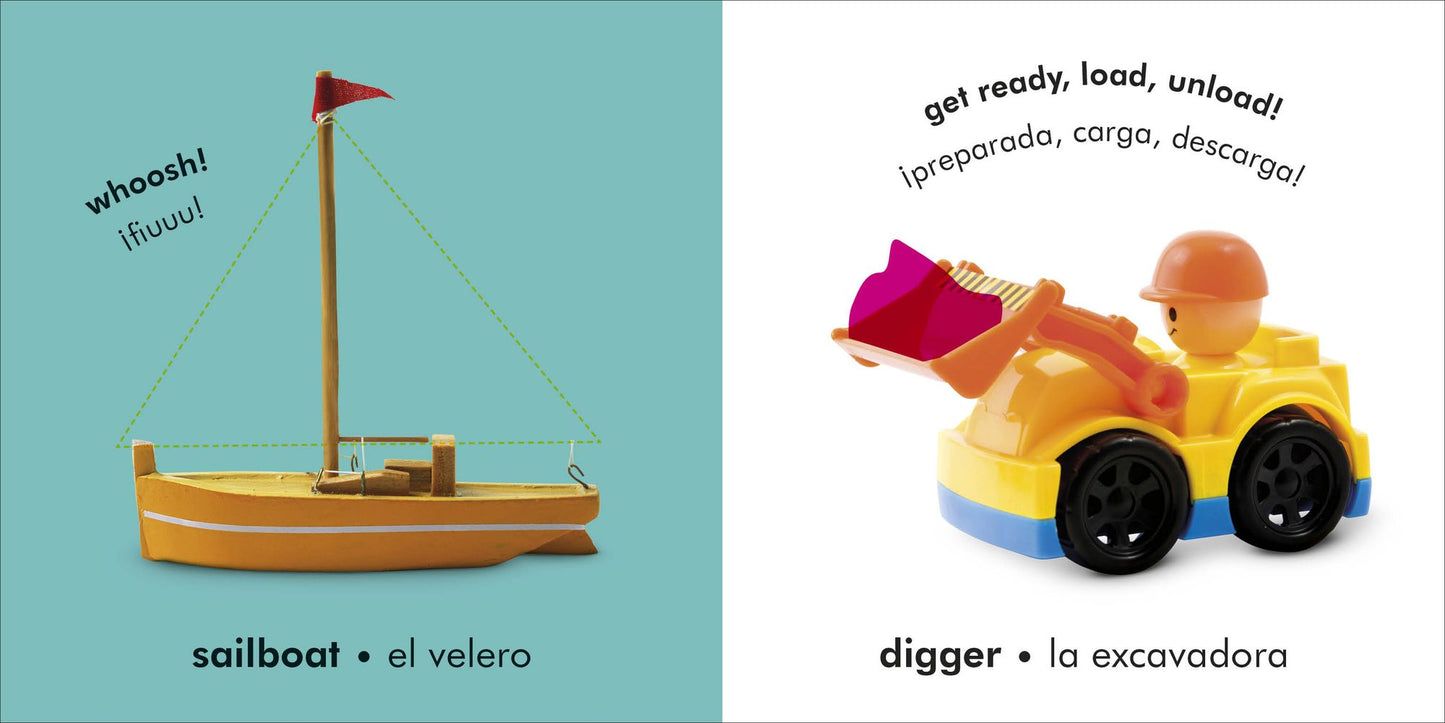 Bilingual Baby Touch and Feel Things That Go / Los transportes