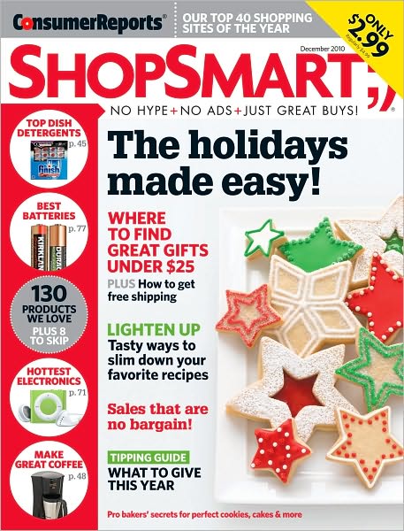 Consumer Reports Shop Smart December Issue