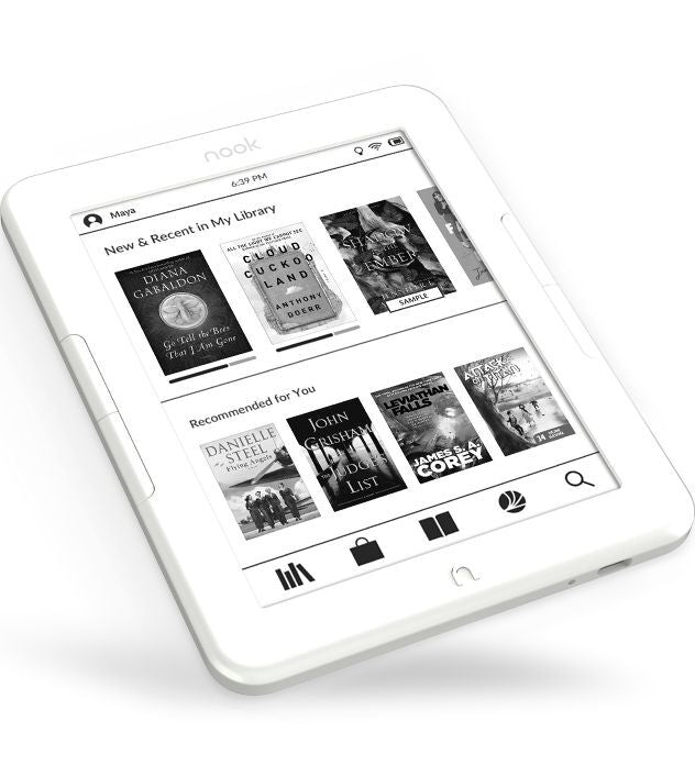 NOOK GlowLight 4 Pearl Pink Limited Edition
