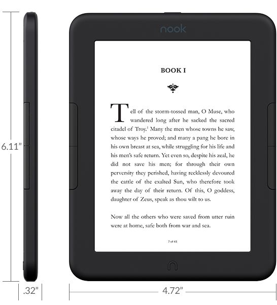 NOOK GlowLight 4 - title change
