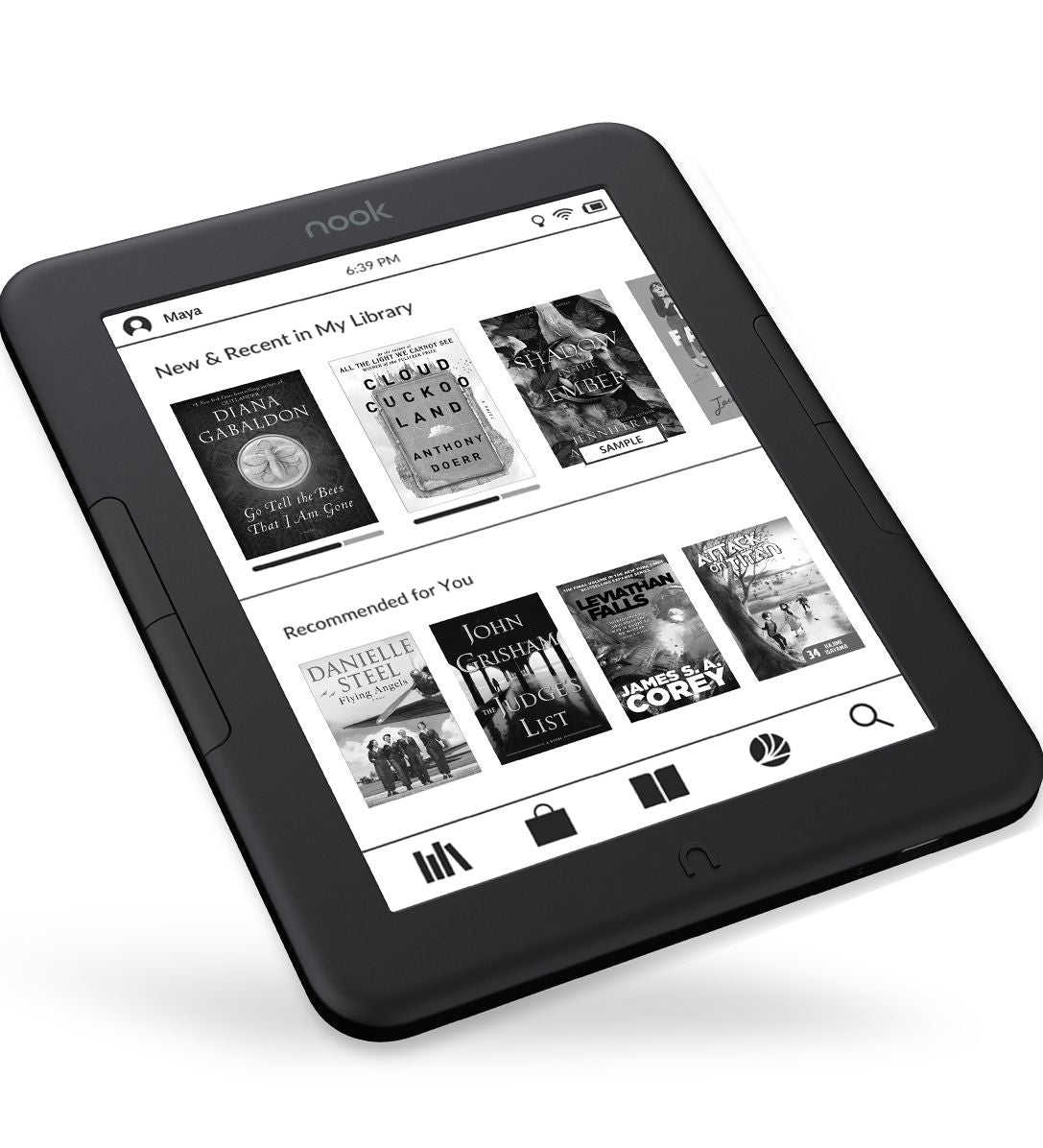 NOOK GlowLight 4 - title change