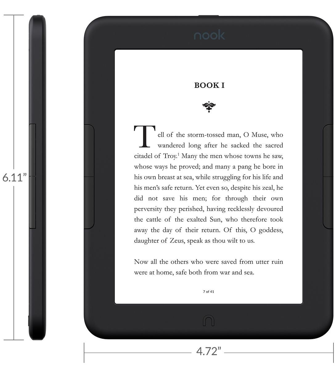 NOOK GlowLight 4 - title change