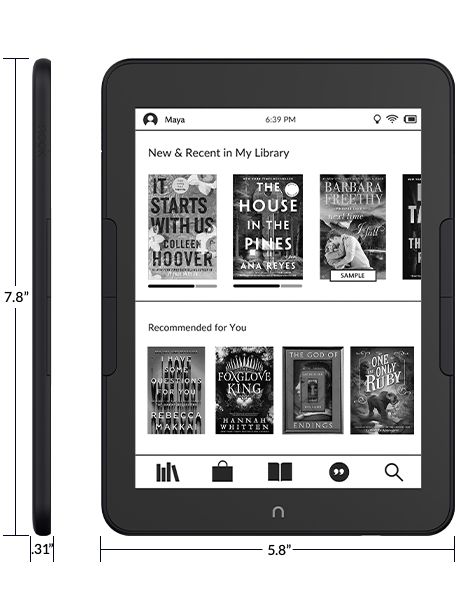 NOOK GlowLight 4 Plus