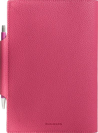 2025 Desk Weekly Planner Fuxia with Pen