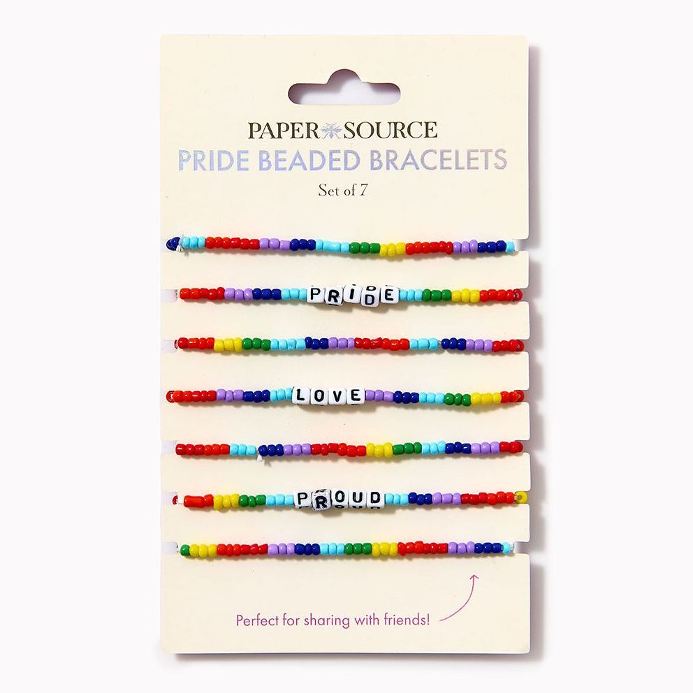 Beaded Rainbow Bracelet