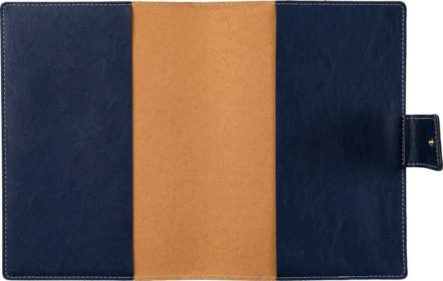 Paper Source Nautic Blue A5 Leather Journal Cover with Clasp