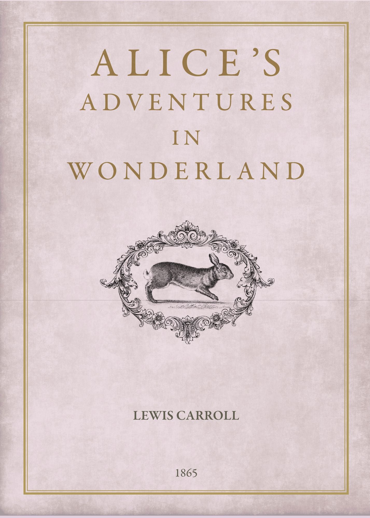 Alice in Wonderland Book Cover Journal